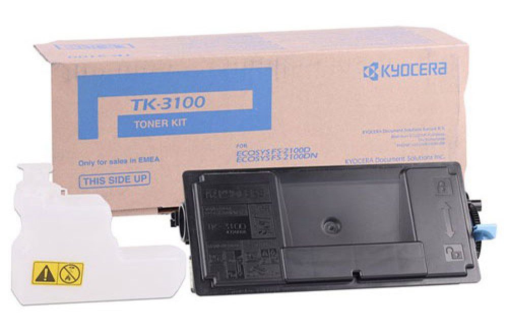 Kyocera TK-3100 Black Toner Cartridge Kit