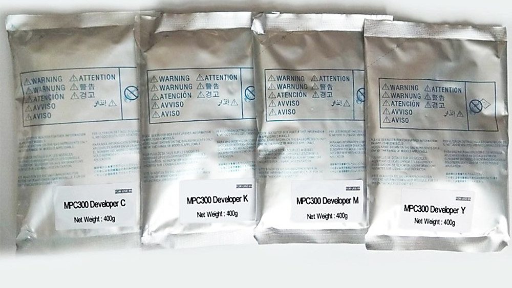 Ricoh Aficio MP C300/400/401 C,Y,M,K Developer Powder