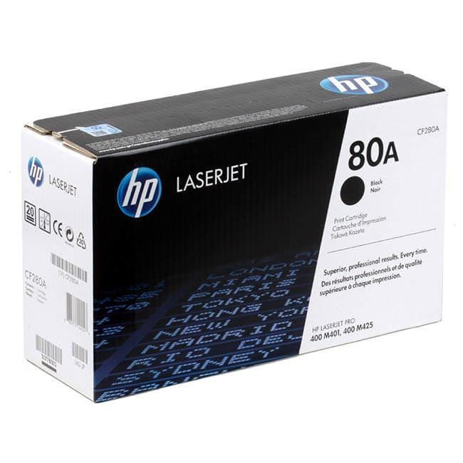 HP 80A Black Toner Cartridge (CF280A)