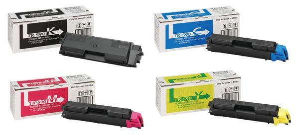 KYOCERA TK-590 C,Y,M,K Toner Cartridge