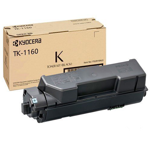 Kyocera TK-1160 Black Toner Cartridge Kit