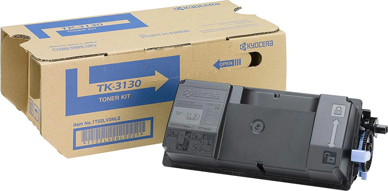 Kyocera TK-3130 Black Toner Cartridge Kit