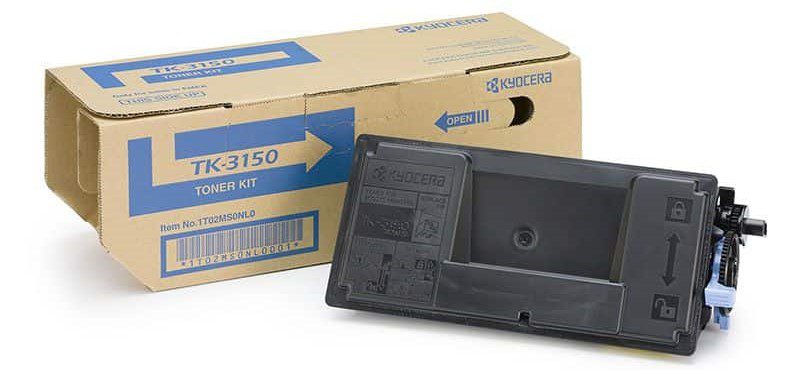Kyocera TK-3150 Black Toner Cartridge Kit