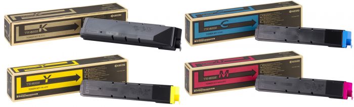 Kyocera TK-8505 (C,Y,M,K) Toner Cartridge Kit
