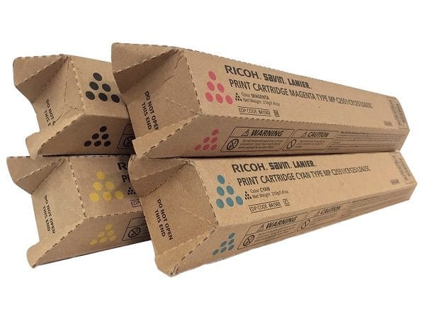 Ricoh Aficio MP C2551 C,Y,M,K High Yield Toner Cartridge