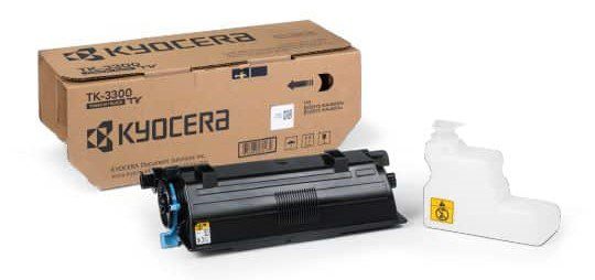 Kyocera TK-3300 Black Toner Cartridge Kit