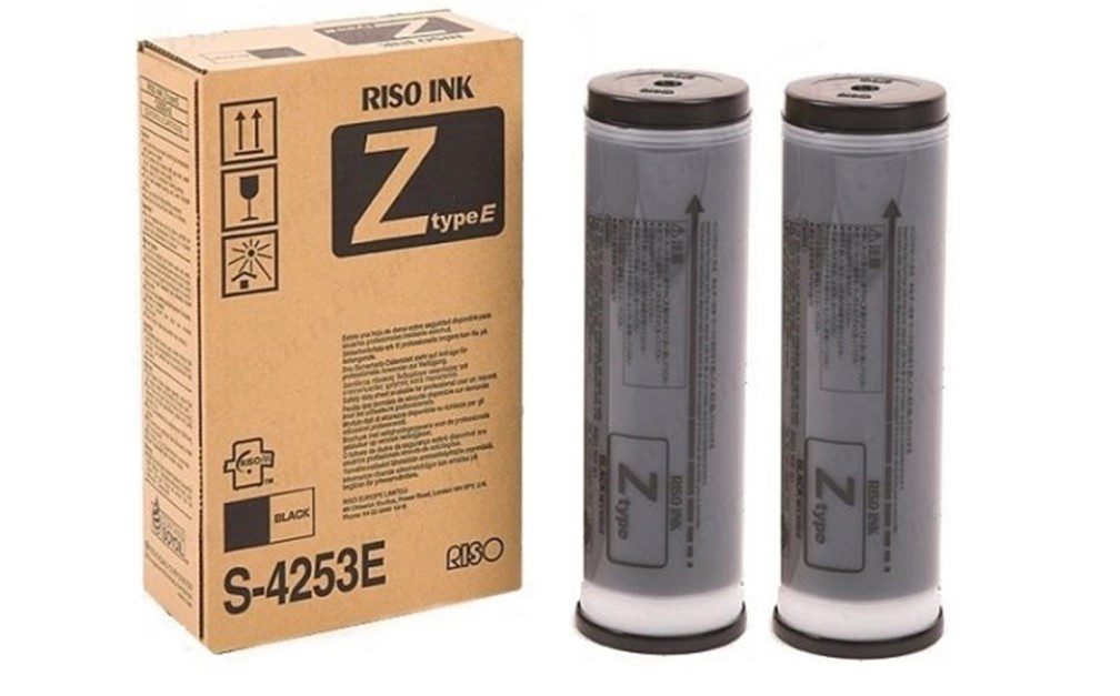 RISO RZ 200 Type Black Ink S-4253 For Digital Printer