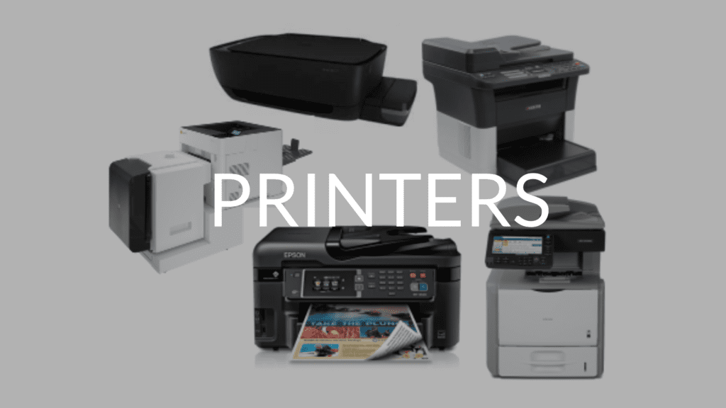 Printers banner